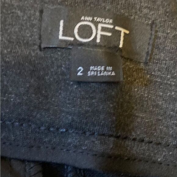 Ann Taylor Loft black & gray pants - Picture 5 of 7